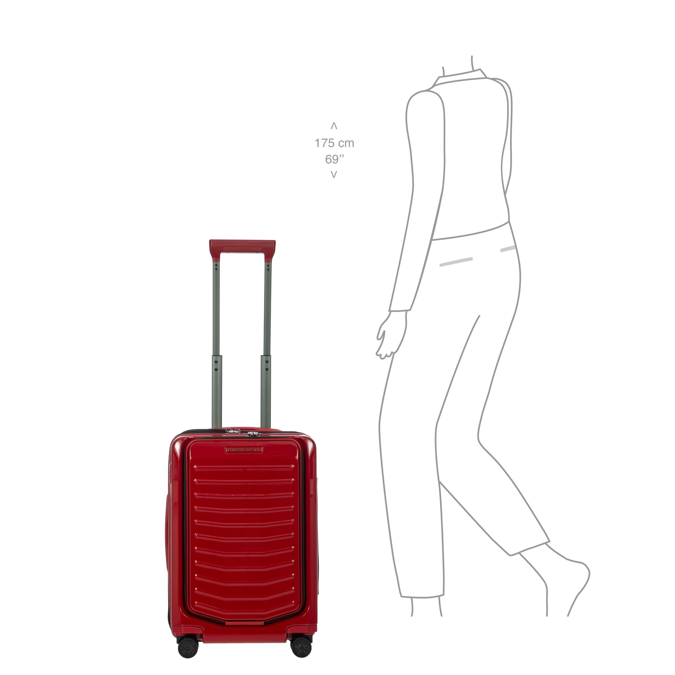 PORSCHE Expandable Spinner Carry On - Image 50