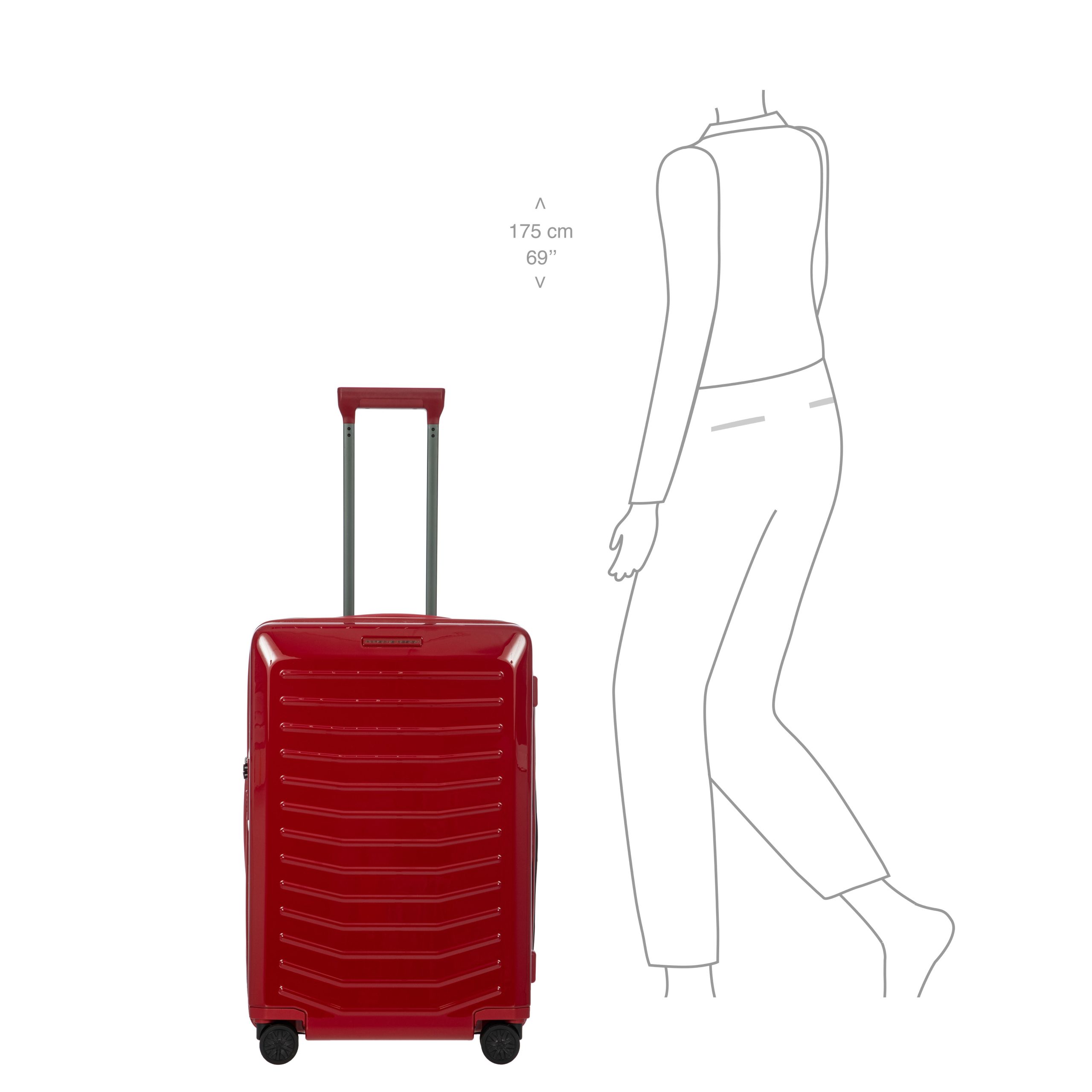 PORSCHE Expandable Spinner Carry On - Image 96